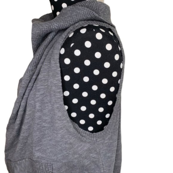 Kensie Oversized Sleeveless Cowl Neck Sweater Med - Picture 2 of 5